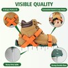 Lawn Aerator Shoes for Grass, Lawn Aeration Shoes with Adjustable