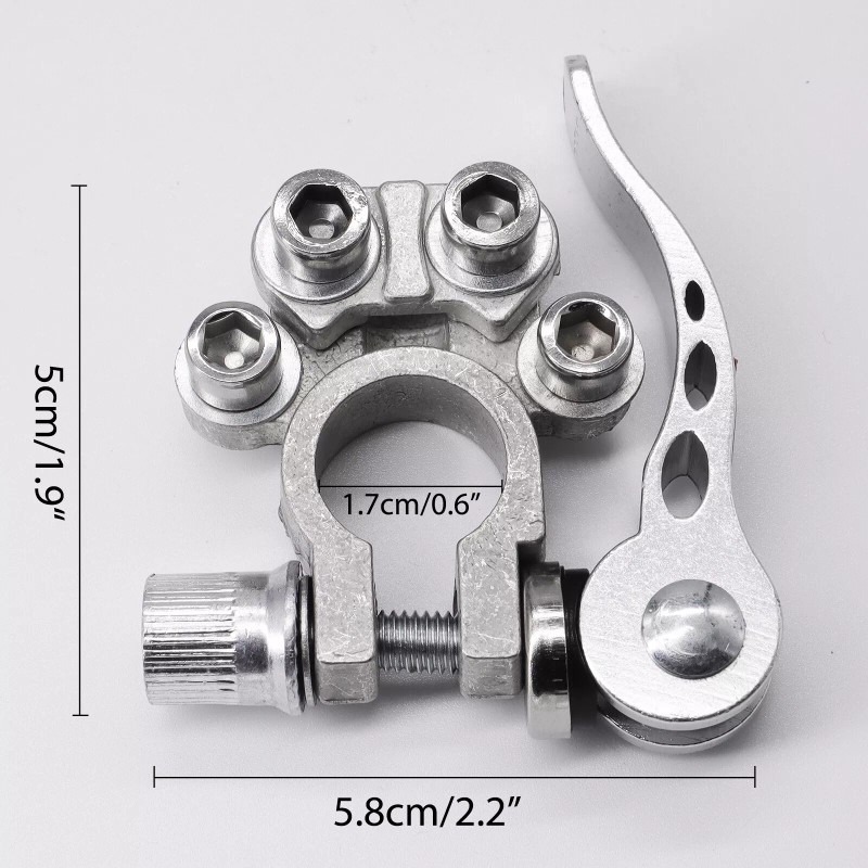 XUKEY Car Battery Terminal Connector Quick Release Disconnect Positive Negative