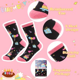 Peninpha Funny Saying Socks, 10 Year Old Gifts, Birthday Gifts for Preteen Girls Boys, Birthday Presents Socks for 10 Year Old Tween Boys Girls