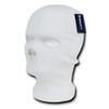 DECKY Face Mask 3 Holes Beanie, White