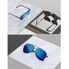 LUENX Aviator Sunglasses for Men Women Polarized - UV400 Protection,