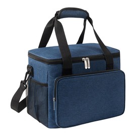 FAVORTALK Lunch Bags Insulated Lunch Bag for Women Men Lunch Cooler Tote for Office Work Leakproof Thermal Reusable Lunch Box Bag for Adult Lunch Tote Bags with Mesh Bag Thermal Bag Cool Bags, B33408