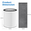 GoKBNY 2-Pack HP400 Series True HEPA Replacement Filter Compatible with