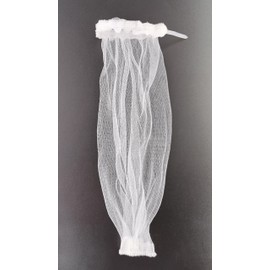 24 Pack Washing Machine Hose Lint Traps Washer Lint Catcher Dog Pet Hair Remover Laundry Lint Mesh Filters with Cable Ties