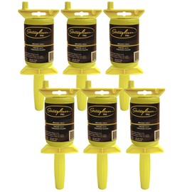Stringliner 25450 Pro Mason’s Line Reels – 1/2 Lb. Stringliner® PRO BRAIDED YELLOW 500'. (6 Pack)