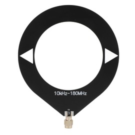 Portable Donut Antennas Indoor Radio WB Antennas 10KHz-180MHz SMA Interface Portable for Outdoor Camping Use