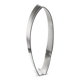 Surfboard 4.75 Inch Cookie Cutter from The Cookie Cutter Shop – Tin Plated Steel – Made in the USA