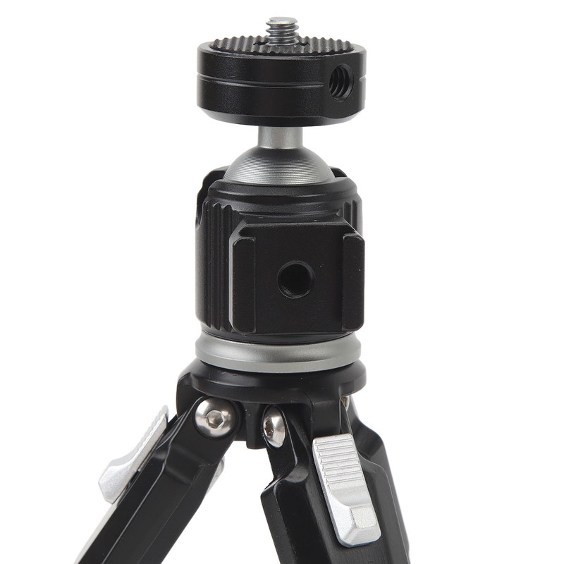 Tabletop Tripod 360° Rotating Ball Head 4kg Load Capacity 1/4
