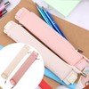 Kryzalite 2 Pack Elastic Leather Notebook Pencil Case Marker Pen