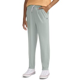 Hurley Boys' Soft Knit Jogger Pants, Aqua Grey Heather