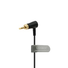 Uonecn Locking 3.5mm TRS for Deity TC-1 to BNC Timecode Cable for Canon C70 Blackmagic Ursa Min Z-CAM E2 A0401