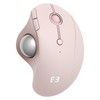 seenda Wireless Trackball Mouse, Bluetooth Ergonomic Rollerball Mouse, Rechargeable Multi