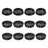 sourcing map 12Pcs 50mm/1.97" Circular Soffit Air Vents, Plastic Soffit