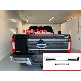 Trims Express 2017-2020 Ford F-250 Super Duty Chrome Tailgate Handle Cover No Camara Hole 2Pc