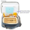 FlowFly Kids Lunch box Insulated Soft Bag Mini Cooler Back