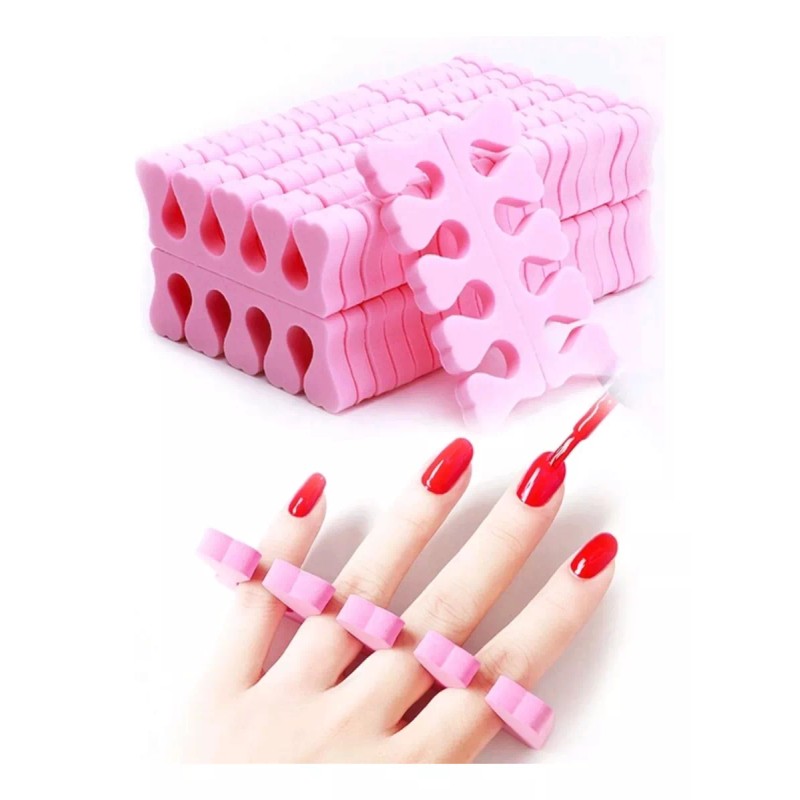 DANYBELLA MODA Y BELLEZA 24 Piezas De Separadores Dedos Fomi