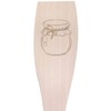 Large 'Round Jar' Wooden Cooking Spatula (SA00024808)