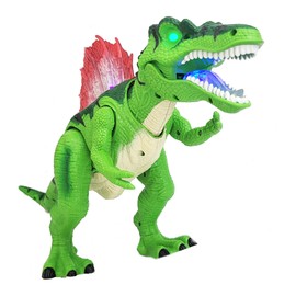 Sumac Interactive Spinosaurus Dinosaur Toy with LED Lights and Roaring Sound - Remote-Controlled, Educational Play for Party Favors and Gifts