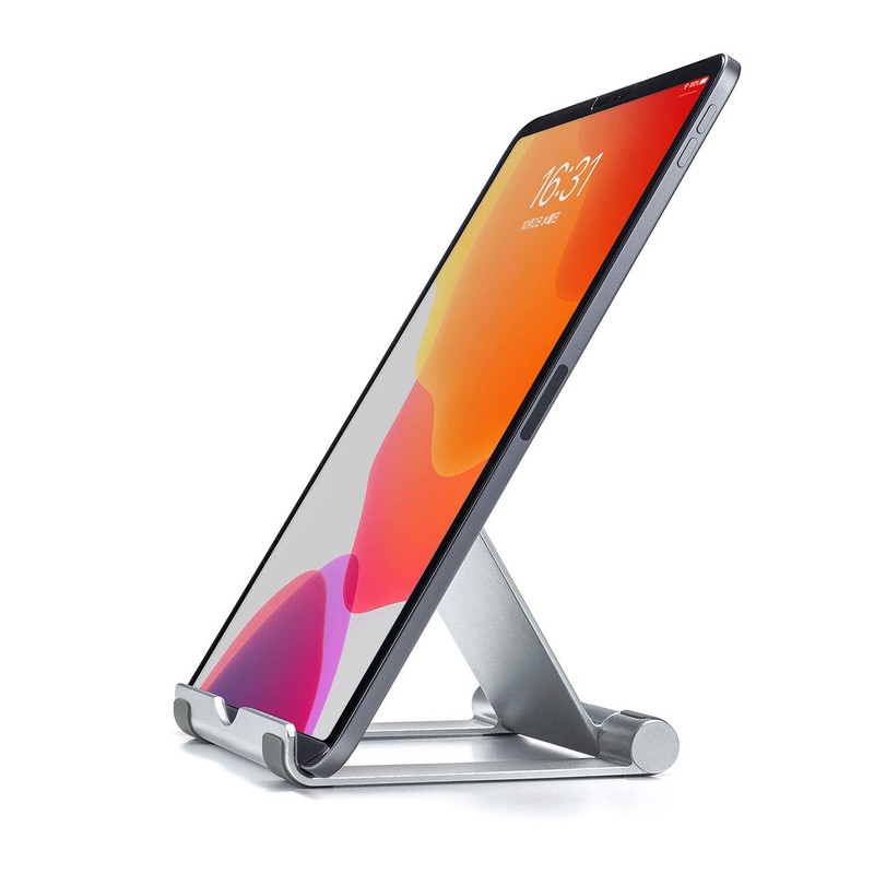 Sanwa Supply PDA-STN35S Aluminum Stand for Tablets, Stepless Adjustment, Lightweight