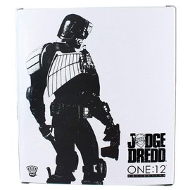 Mezco Toyz Judge Dredd One:12 Collective Action Figure Black and White NYCC Exclusive