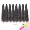 Niseyo Goddess Box Braids Crochet Hair 12 Inch 8 Packs