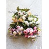 Sweet Home Deco 11'' Silk Baby Ranunculus Artificial Flower Bush