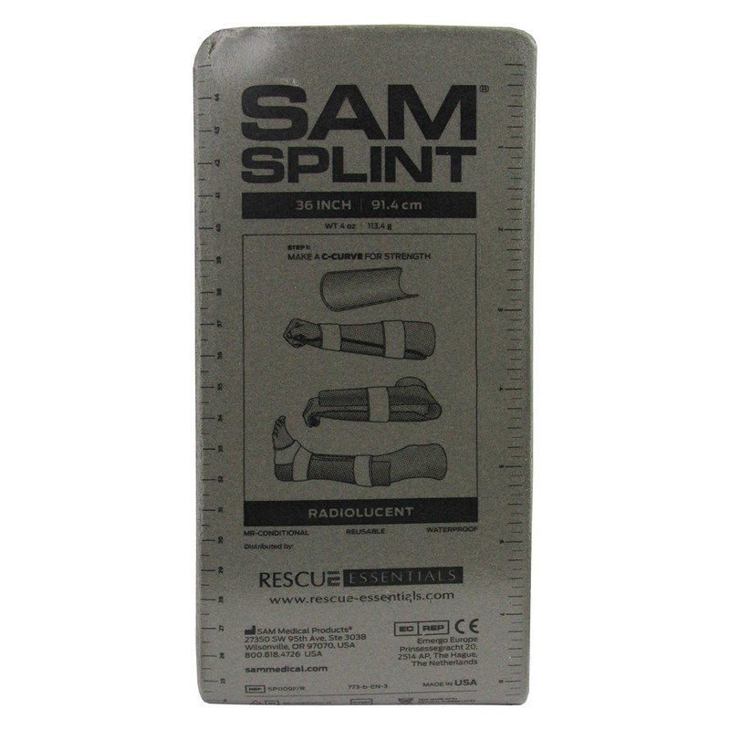 SAM® Splint Combo Pack (2-36" SPLINTS, 2-18" SPLINTS, 2-9" SPLINTS,