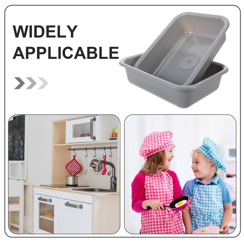 BESPORTBLE 2Pcs Kitchen Sink Realistic Play Kitchen Accessories for Promotes