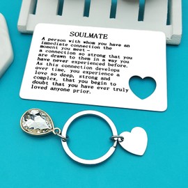 Anniversary Card Gifts for Boyfriend Husband Fiance Engraved Wallet Card for Him Christmas Birthday Gifts Valentines Day Gifts for Him Boyfriend