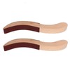 1 Pair Piano Hammerhead Sanding Plate S Shape Solid Wood