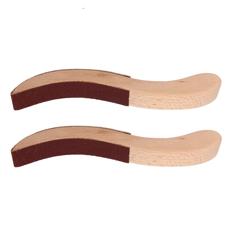 1 Pair Piano Hammerhead Sanding Plate S Shape Solid Wood