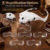  Hand-Free Magnifier for for Reading, Crafts, Detailed Work and