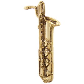 Nakano Standard Brooch, Baritone Sax, Gold, MM-80P/BSX/G
