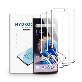 nvskvd Hydrogel Film for Nubia Z60 Ultra 5G, Pack of 3 TPU Screen Protectors, Clear HD Soft Protective Film, HD Transparent TPU Hydrogel Film Screen Protector