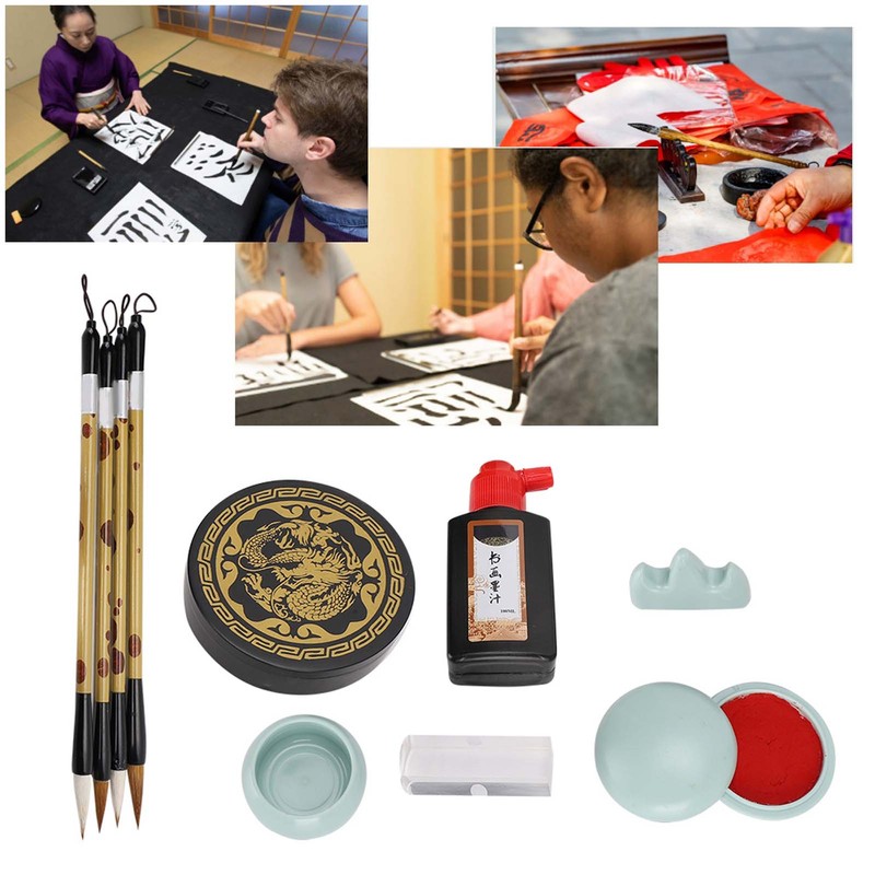 Brush Calligraphy Set Brushes Repeated Use Student Beginner Practice Practical