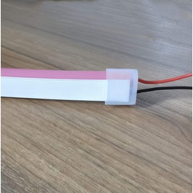 99 Lighting 60pcs /lot for 8mm Neon Flex Light 8x16mm Silicone LED Neon Flex End Cap Cover (for 8x16mm with Holes)