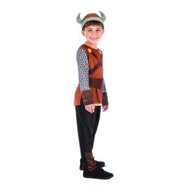Bristol Novelty Viking Boy Costume, Age 4 - 6 years old