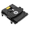 Laser lens module with electronic component of the mechanical charger.