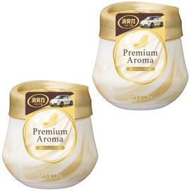 [SHOSHU-RIKI Premium Aroma for Automobiles] [Bulk Purchase] Car Standing Type, Moonlight Bubbles, 2.2 oz (90 g) x 2, Car Deodorizer, Car Deodorizer, Air Freshener