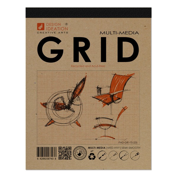 Made in The USA: Premium Grid Paper Creative Project Pad