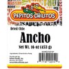 PEPITOS CHILITOS/Chile Ancho 16 oz. Resealable Bag - Natural and