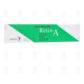 Gel Reti A 0.01% 40 Gr Gel Antiarrugas Verde Todo Tipo De Piel Día/noche