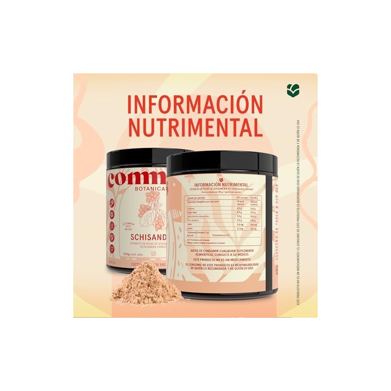 Commons Hongos Adaptógenos - Hongo de Baya Schisandra - Extracto