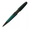 Cross Edge Capless Rollerball Pen Matte Green Slide Open Innovative