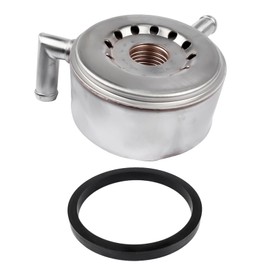 NEWZQ Oil Cooler Replacement for Nissan Murano Altima Pathfinder Quest Infiniti JX35 QX60 3.5L 2007-2014 21305-JA10B