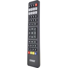 Schwaiger UFB4801031 8-in-1 Pre-Programmed Universal Remote Control Black