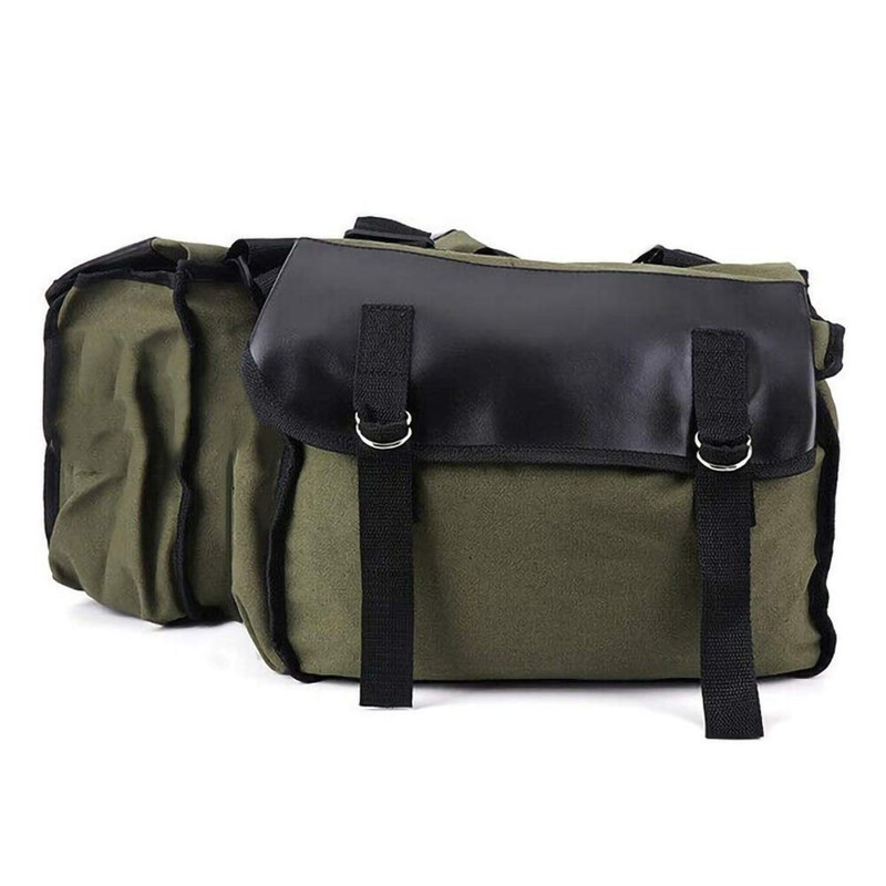 Large Capacity Motorcycle Tail Package Waterproof Motorbike Saddle Bag Double