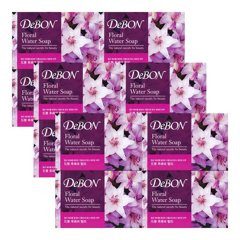 LG Household & Health Care Debong Soap 100g 4 pieces