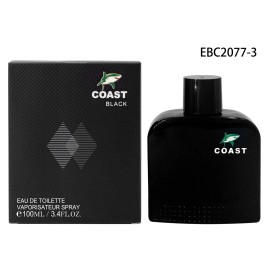EBC Coast Black Eau De Toilette For Men, 100ml/3.4 OZ