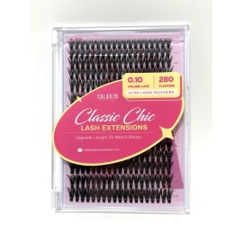 Calailis Classic Chic Lash Extensions 0.10 Volume 280 Clusters NEW